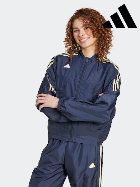 adidas Blue Tiro Woven Jacket (K97125) | LEI 208
