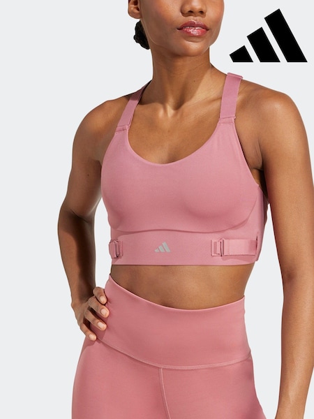 adidas Red FastImpact Luxe Run High-Support Bra (K97174) | €49
