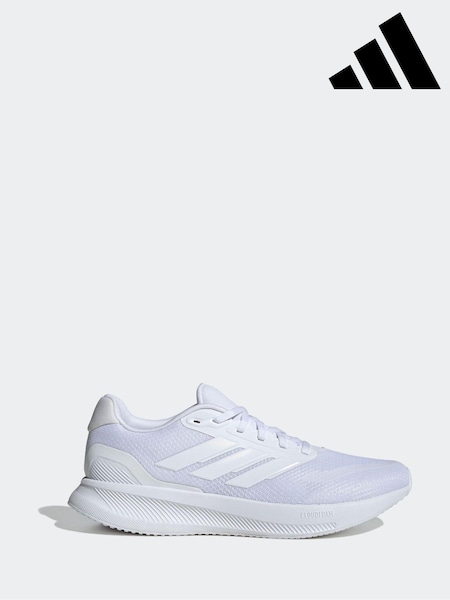 adidas Off White Runfalcon 5 Running Trainers (K97379) | €72