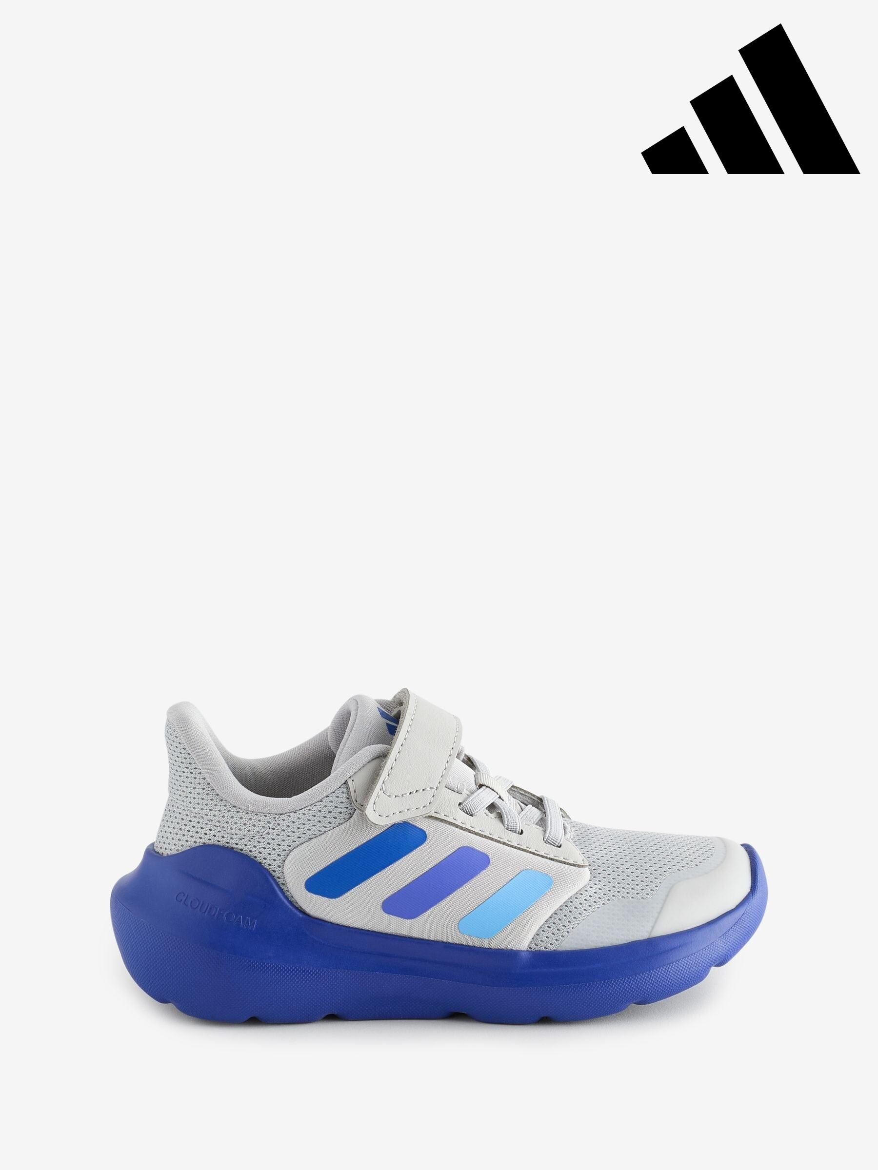 Boys grey adidas trainers cheap