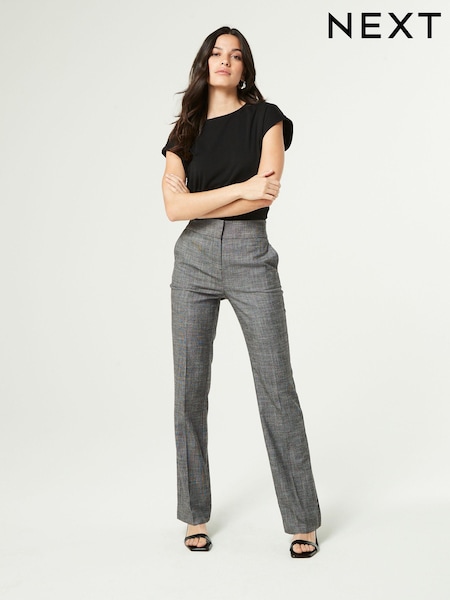 Grey Bootcut Tailored Trousers (K97431) | €19
