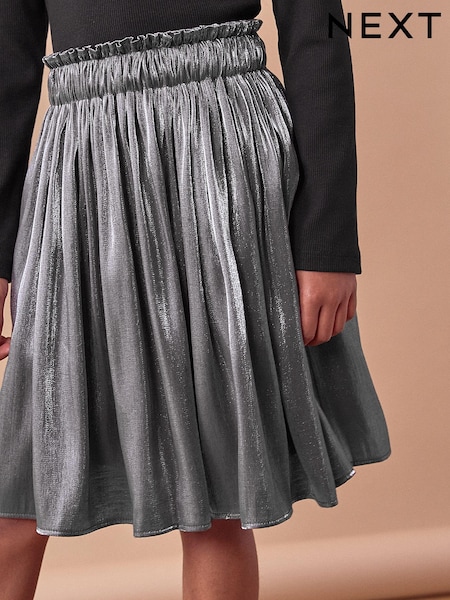 Grey Metallic Skirt (3-16yrs) (K97494) | €9 - €12.50