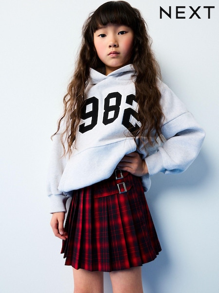 Red Check Pleated Skirt (3-16yrs) (K97502) | €11 - €13