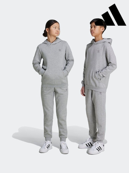 Gri - Pantaloni sport adidas Originals pentru copii (K97646) | 125 LEI