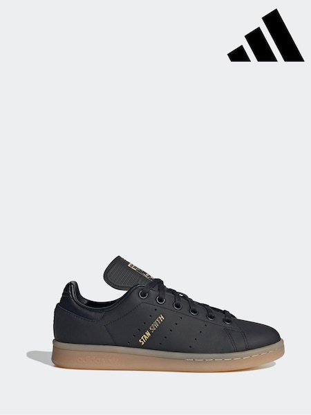 adidas Black Kids Stan Smith Shoes (K97849) | €42