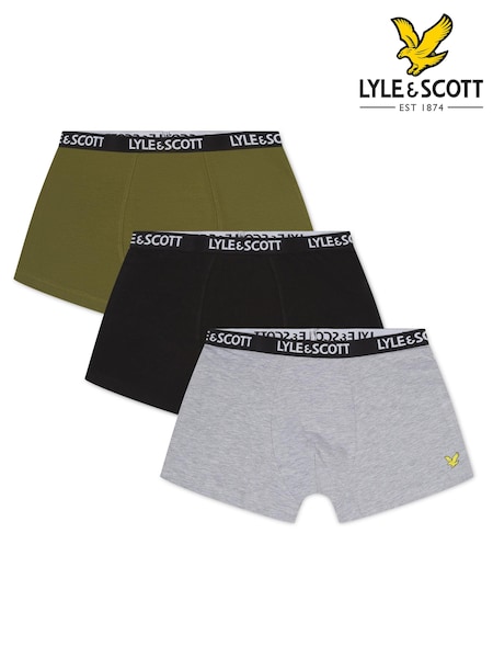 Lyle & Scott Boys Markus Underwear Trunks 3 Pack (K97895) | 31 €