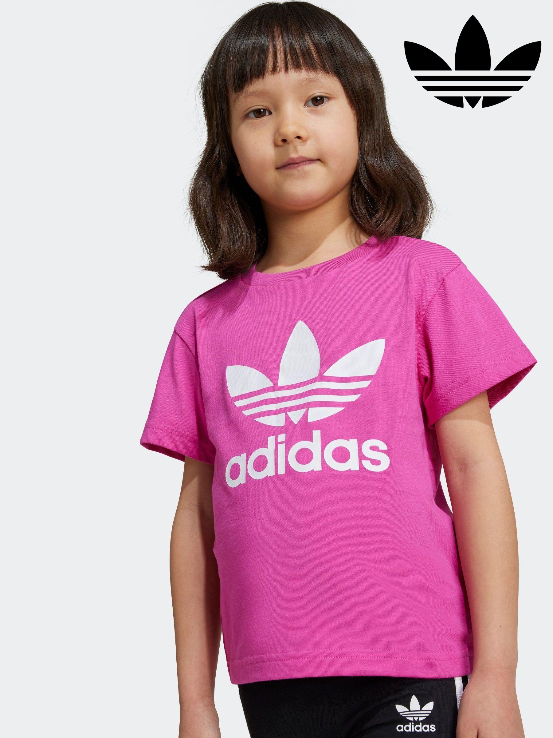 Sale Adidas Originals Pink Short Sleeve Childrenswear Sportswear Next Luxembourg