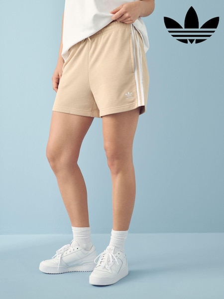 adidas Originals Brown 3-Stripes Shorts (K98001) | AED102