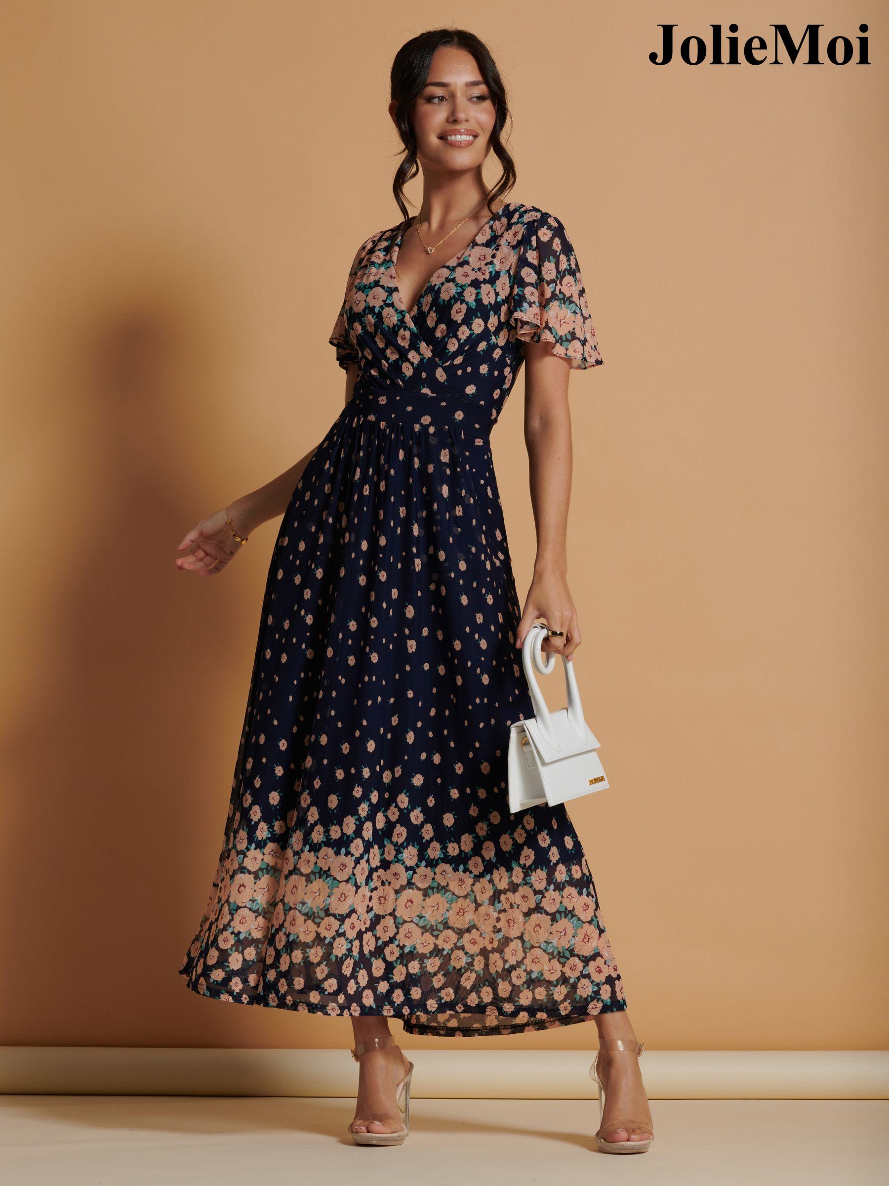 Blue Wrap Dresses Next Luxembourg