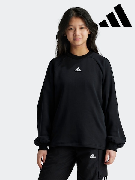 Negru - Hanorac Adidas Street Jam Crew (K98207) | 137 LEI