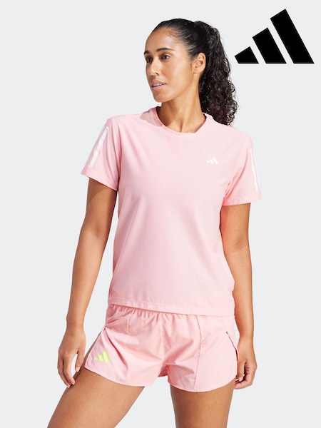 adidas Pink Own The Run T-Shirt (K98272) | €37