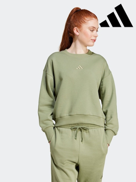adidas Green ALL SZN Sweatshirt (K98311) | €30
