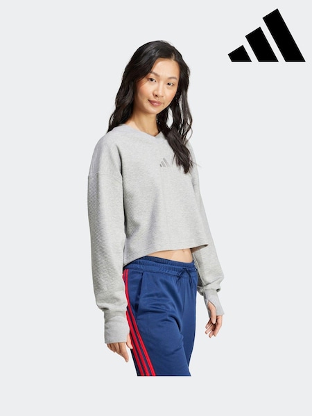 adidas Grey Sweatshirt (K98354) | AED131