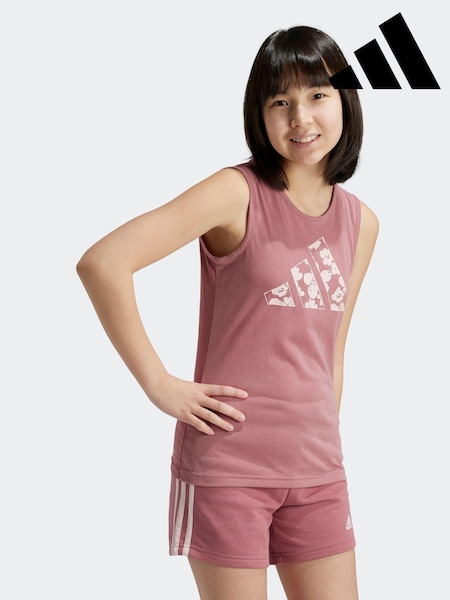 adidas Red Workout Vest (K98418) | AED38