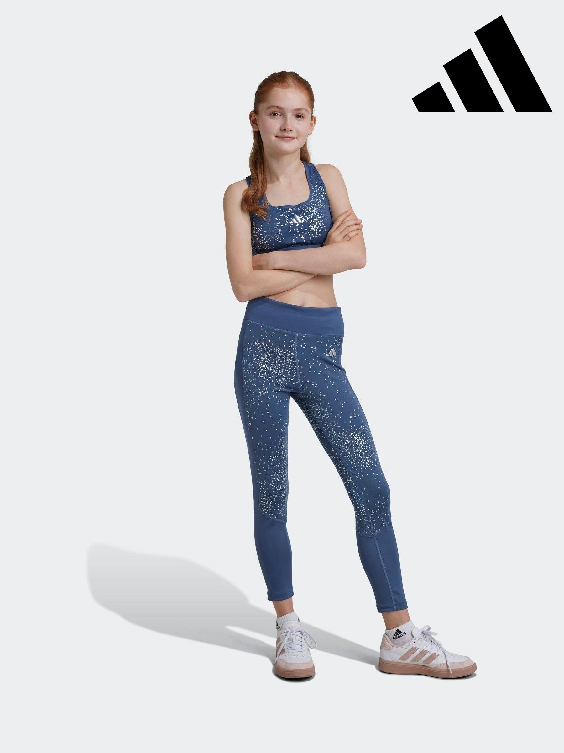 Girls Leggings Blue Sportswear Sportswear Next Oman