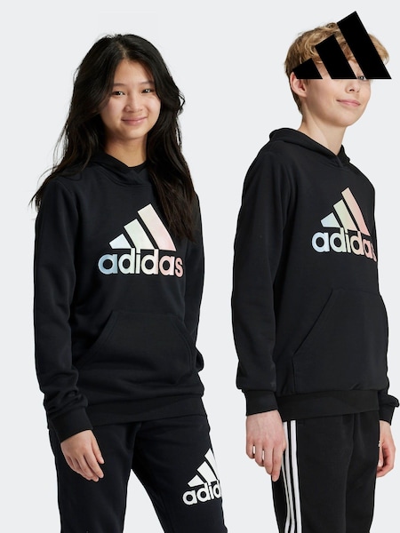 adidas Black Kids Metallic Print Hoodie (K99408) | €24