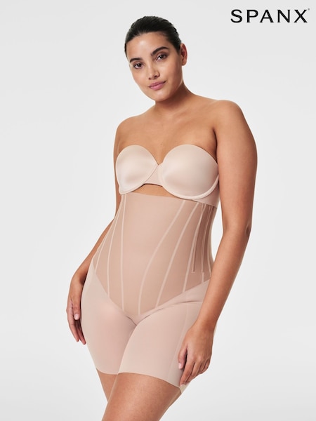 SPANXsupersculpt™ Total Contour High-Waisted Mid-Thigh Shorts (K99428) | 520 QAR