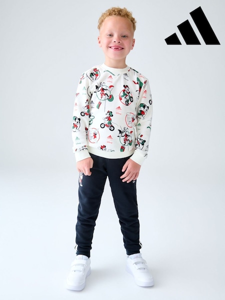 adidas White Disney Mickey Mouse Joggers (K99506) | €35