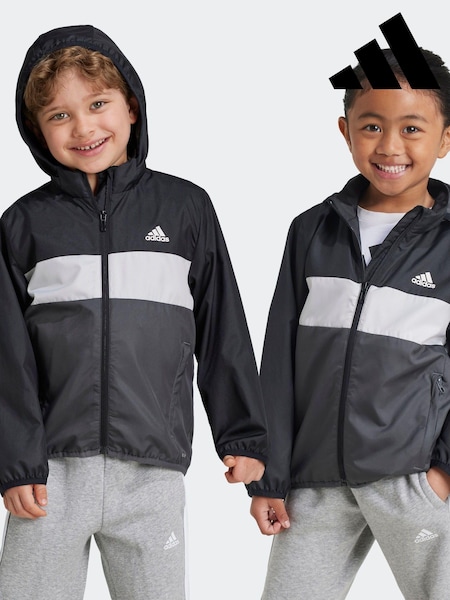 adidas Black WIND.RDY Tiberio Windbreaker Jacket (K99510) | AED102