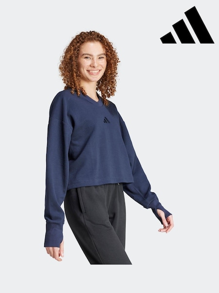 adidas Blue Sweatshirt (K99600) | R$ 545