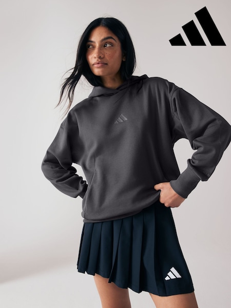 adidas Black ALL SZN Boyfriend Hoodie (K99618) | R$ 495