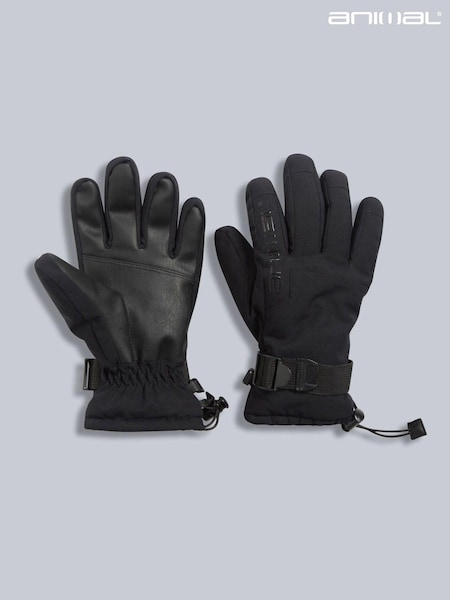 Animal Black Kids Toasty Waterproof Snow Gloves (K99689) | BGN 81