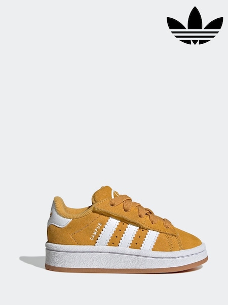 adidas Originals Yellow Campus 00s Elastic Lace Trainers (K99704) | €58