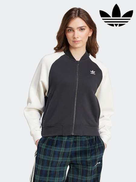 adidas Originals Black Adicolour Classics Trefoil Colleague Jacket (K99812) | €49