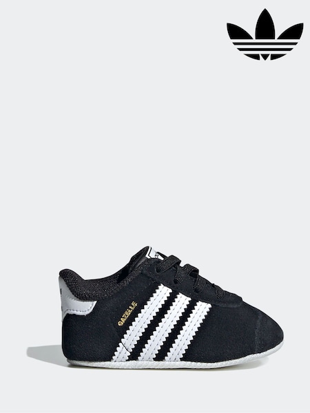 שחור - Adidas Gazelle Crib Trainers (K99886) | ‏141‏₪