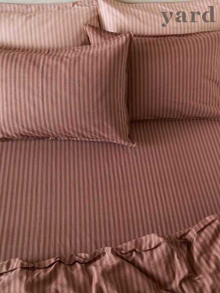 Yard Marlow Stripe Fitted Sheet