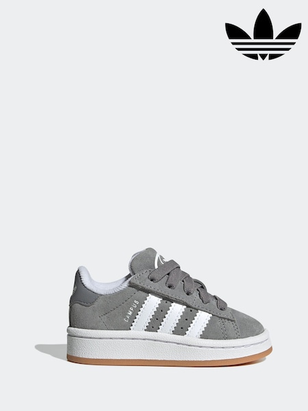 adidas Originals Grey Campus 00s Elastic Lace Trainers (K99921) | €64