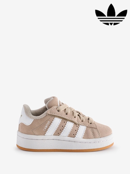 adidas Originals Brown Campus 00s Elastic Lace Trainers (K99964) | AED262