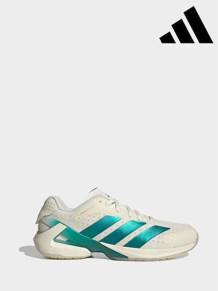 White - Regular Adidas Adizero Counterblast Indoor Shoes