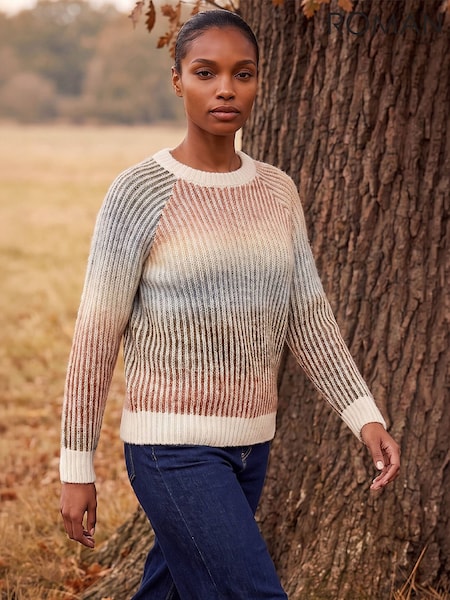 Blanco - Roman Petite Space Dye Jumper