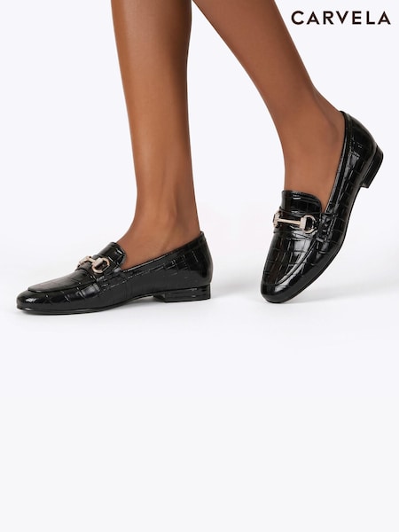 Қара - Carvela Valentina Loafer аяқ киімі