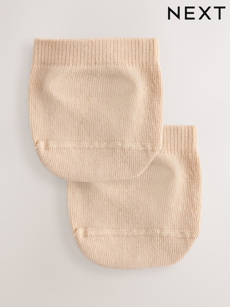 Café con leche - Toe Topper Mule Socks 2 Pack