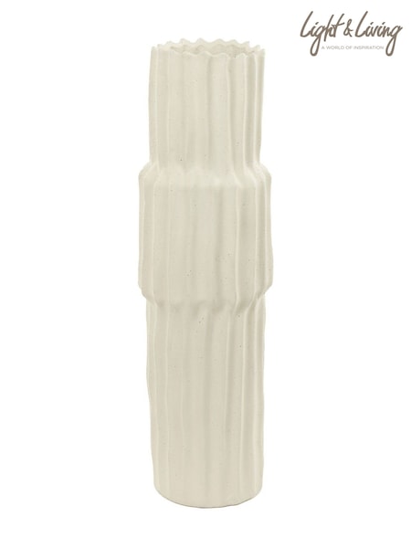 Light & Living ø17x58 Cm Longa Ceramics Vase Deco