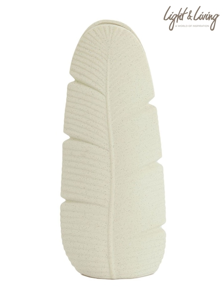 Light & Living 16x10x38,5 Cm Lou Ceramics Vase Deco