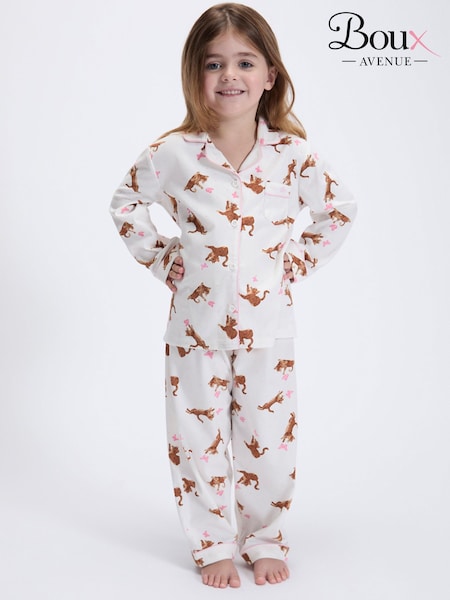 White Cat - Boux Avenue Fleece Pyjamas In A Bag