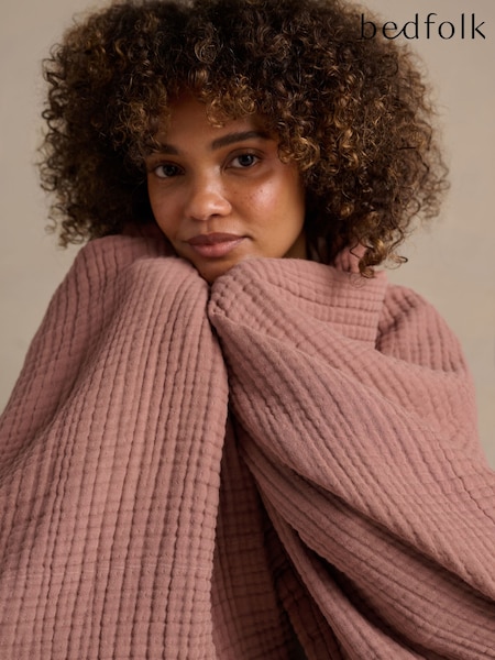 Bedfolk The Reversible Dream Cotton Throw