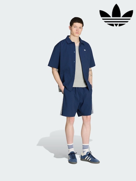 Bleu - Regular Adidas Originals Resort S 2 Shirt