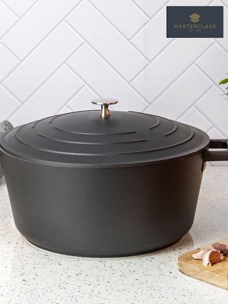 Masterclass Set Of 3 Aluminium Casserole Dish Set With Handle Cover