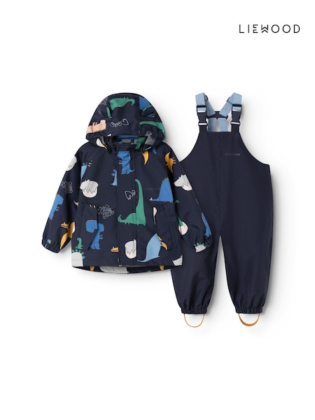 Blue - Liewood Manu Rainwear Set