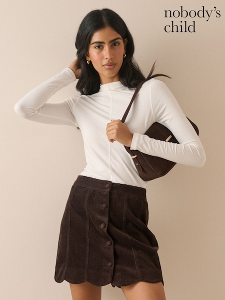 Brown - Nobodys Child Chelsea Skirt