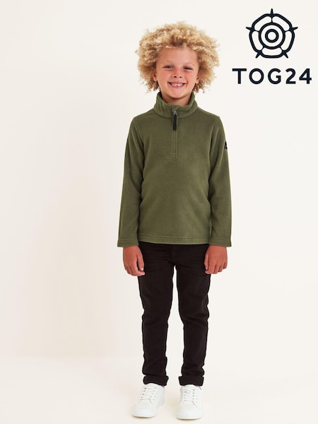 Tog 24 Green Toffolo Zip Neck Fleece (M02024) | €16