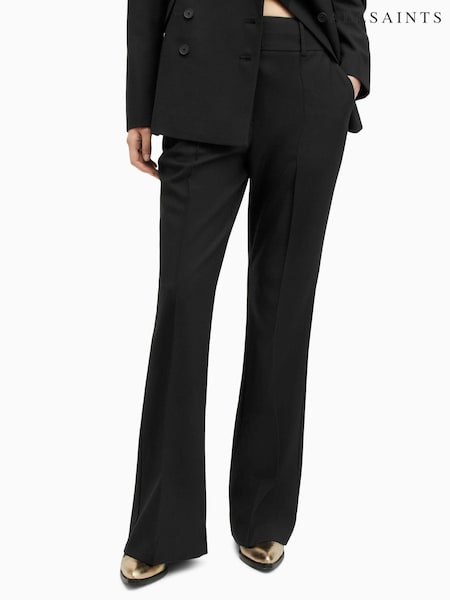 AllSaints Black Sevenh Trousers (M02978) | €121