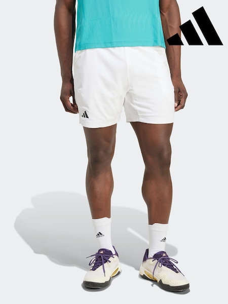 White - Regular Adidas Tennis Climacool Ergo Shorts
