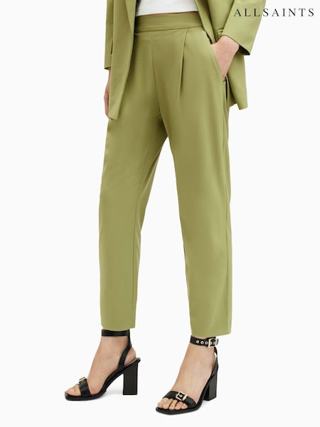 AllSaints Green Aleida Tri Trousers (M03446) | €63
