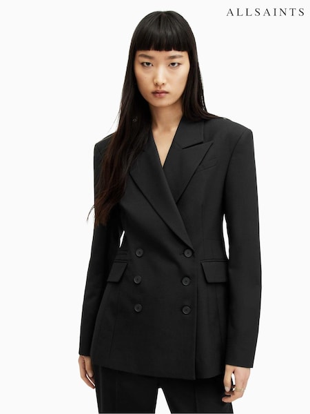 AllSaints Black Sevenh Blazer (M03454) | €204