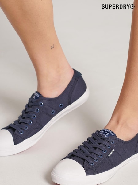 Superdry Navy Low Pro Trainers (M03610) | €12